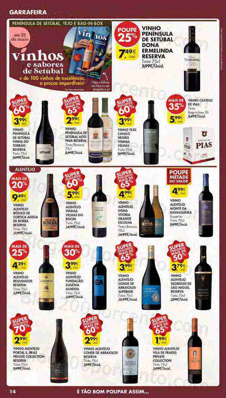 Antevisão Folheto PINGO DOCE Lojas Pequenas Promoções de 9 a 15 de maio