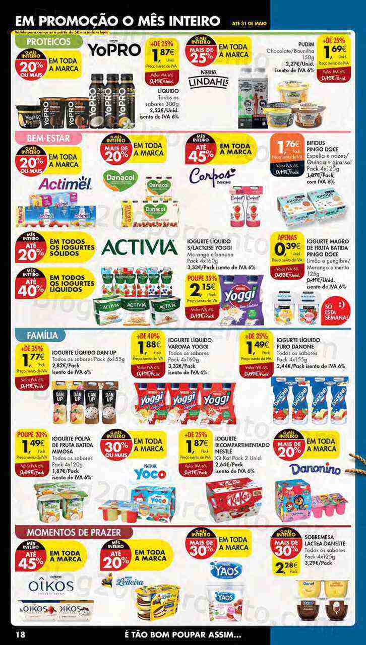 Antevisão Folheto PINGO DOCE Lojas Pequenas Promoções de 9 a 15 de maio