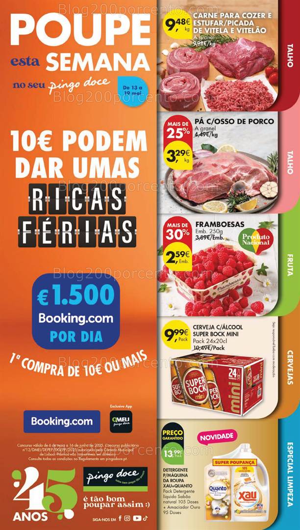 Antevisão Folheto PINGO DOCE Lojas Grandes Promoções de 13 a 19 maio all