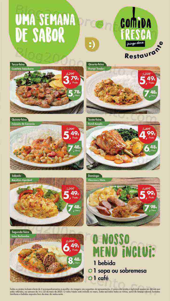 Antevisão Folheto PINGO DOCE Lojas Grandes Promoções de 16 a 22 maio