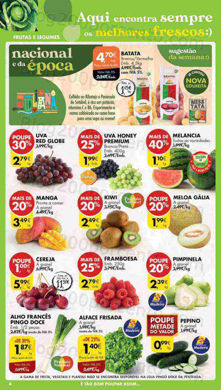 Antevisão Folheto PINGO DOCE Madeira Promoções de 16 a 22 maio