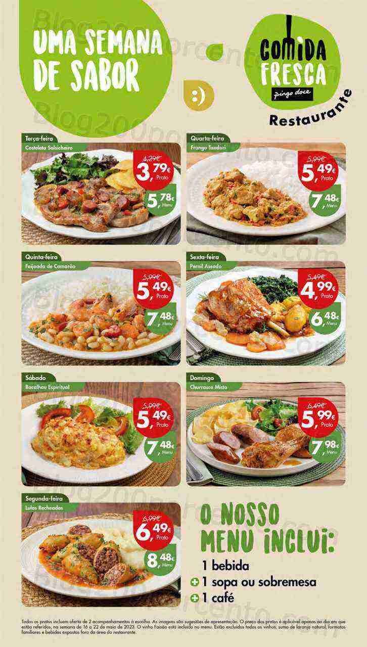 Antevisão Folheto PINGO DOCE Lojas Pequenas Promoções de 16 a 22 maio