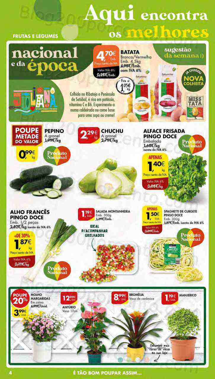 Antevisão Folheto PINGO DOCE Lojas Pequenas Promoções de 16 a 22 maio