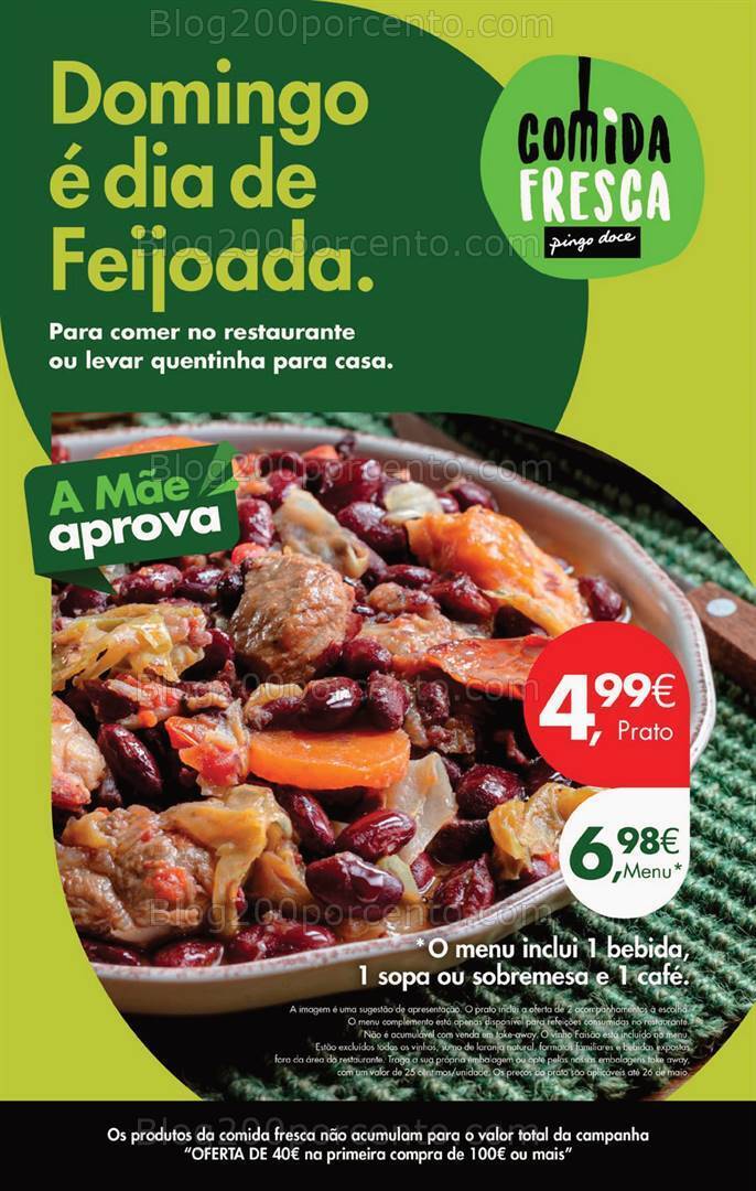 Antevisão Folheto PINGO DOCE Promoções Fim de Semana - 17 a 20 maio