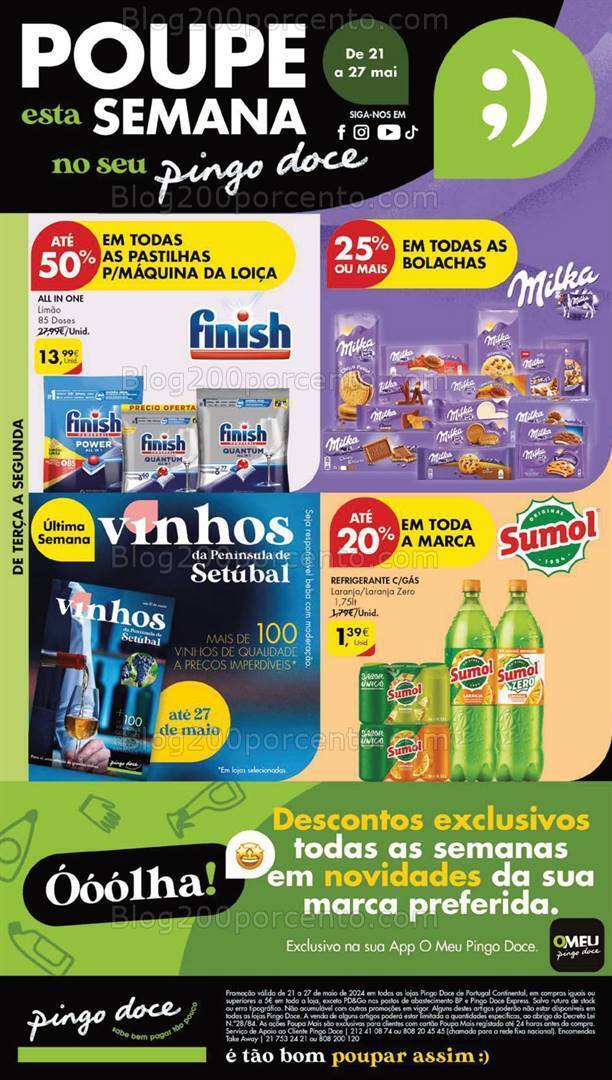 Antevisão Folheto PINGO DOCE Lojas Grandes Promoções de 21 a 27 maio