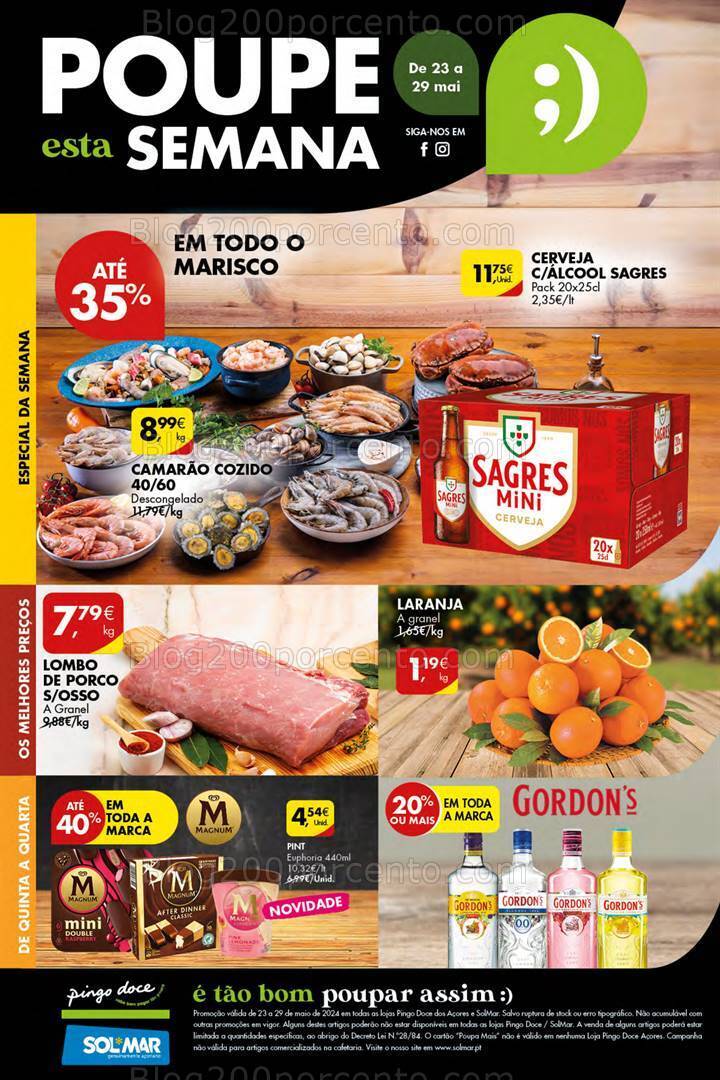 Antevisão Folheto PINGO DOCE Açores Promoções de 23 a 29 maio