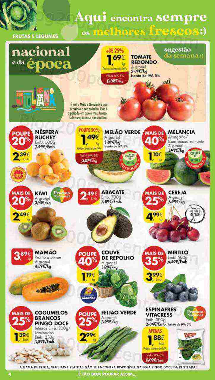 Antevisão Folheto PINGO DOCE Madeira Promoções de 23 a 29 maio