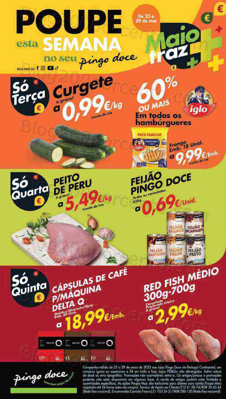 Antevisão Folheto PINGO DOCE Lojas Grandes Promoções de 23 a 29 maio