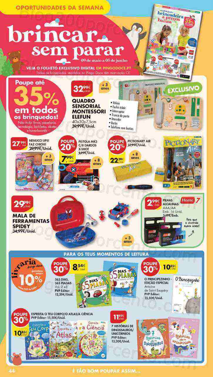 Antevisão Folheto PINGO DOCE Bazar Grandes Promoções de 23 a 29 maio