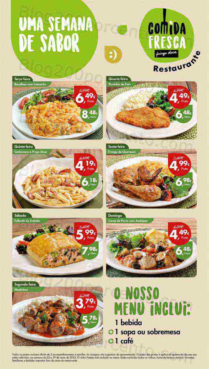 Antevisão Folheto PINGO DOCE Pequenas Promoções de 23 a 29 maio