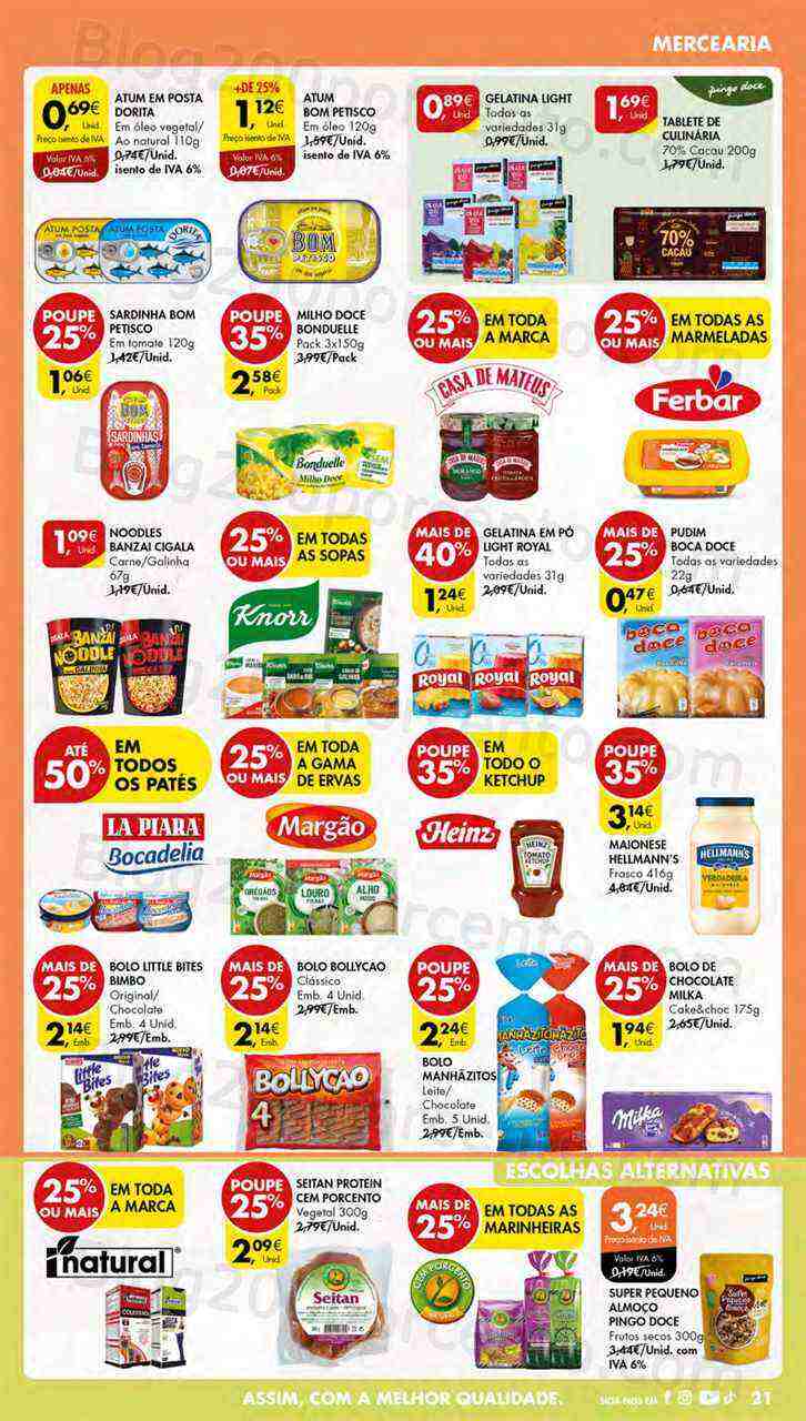 Antevisão Folheto PINGO DOCE Pequenas Promoções de 23 a 29 maio