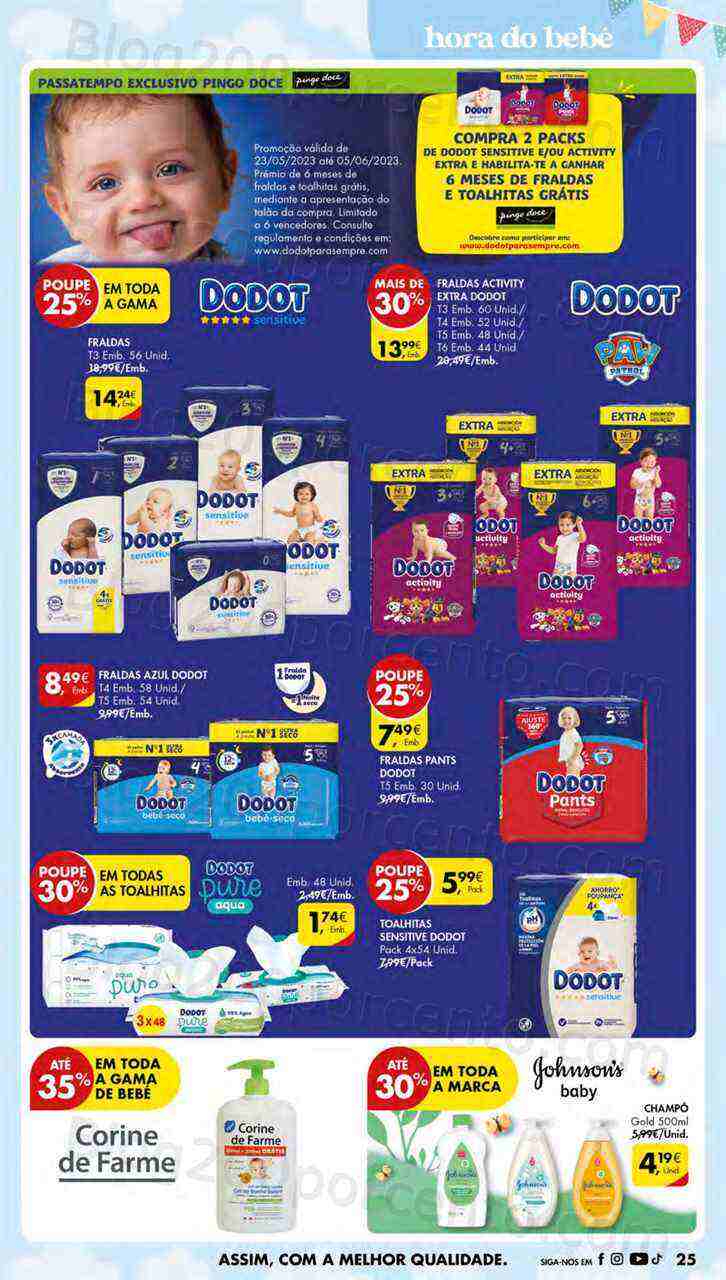 Antevisão Folheto PINGO DOCE Pequenas Promoções de 23 a 29 maio