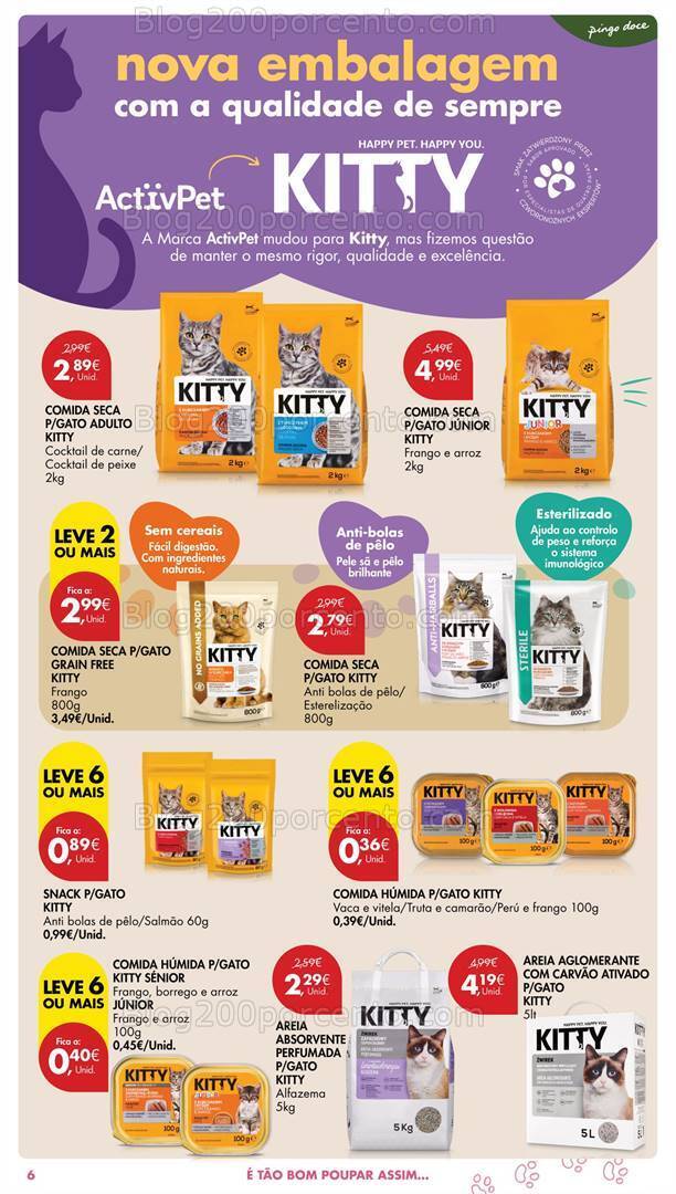 Antevisão Folheto PINGO DOCE Pet Food Promoções de 28 maio a 10 junho