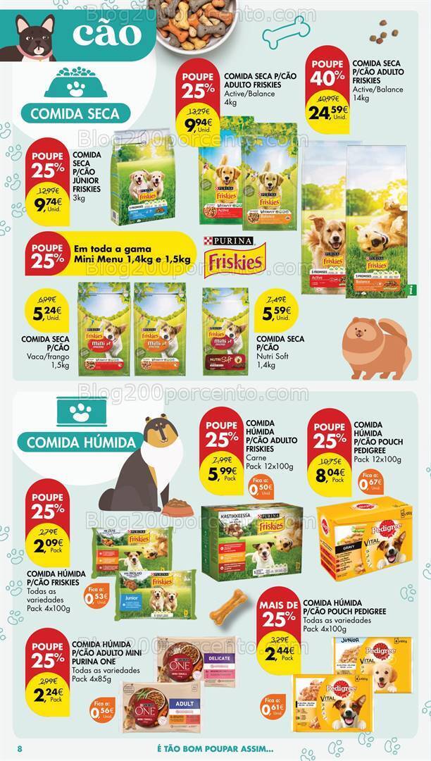 Antevisão Folheto PINGO DOCE Pet Food Promoções de 28 maio a 10 junho