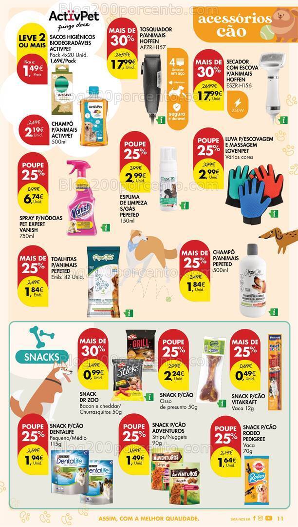 Antevisão Folheto PINGO DOCE Pet Food Promoções de 28 maio a 10 junho