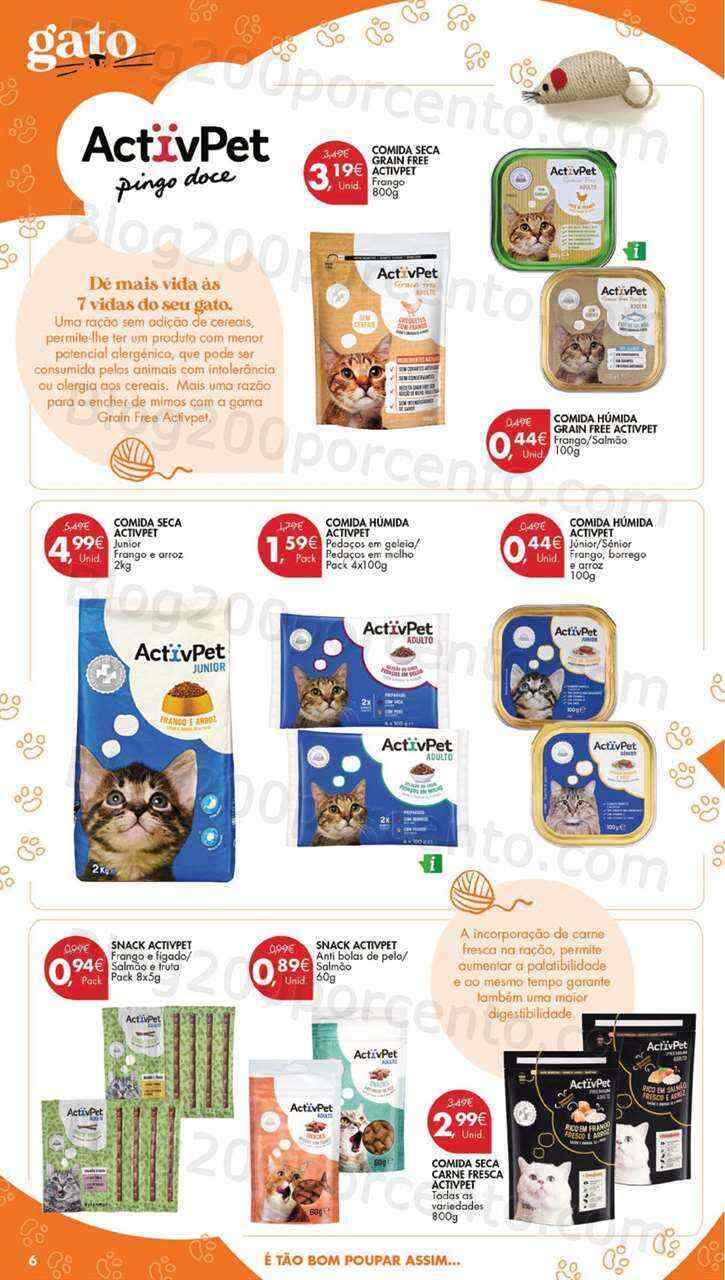 Antevisão Folheto PINGO DOCE Pet Food Promoções de 30 maio a 12 junho