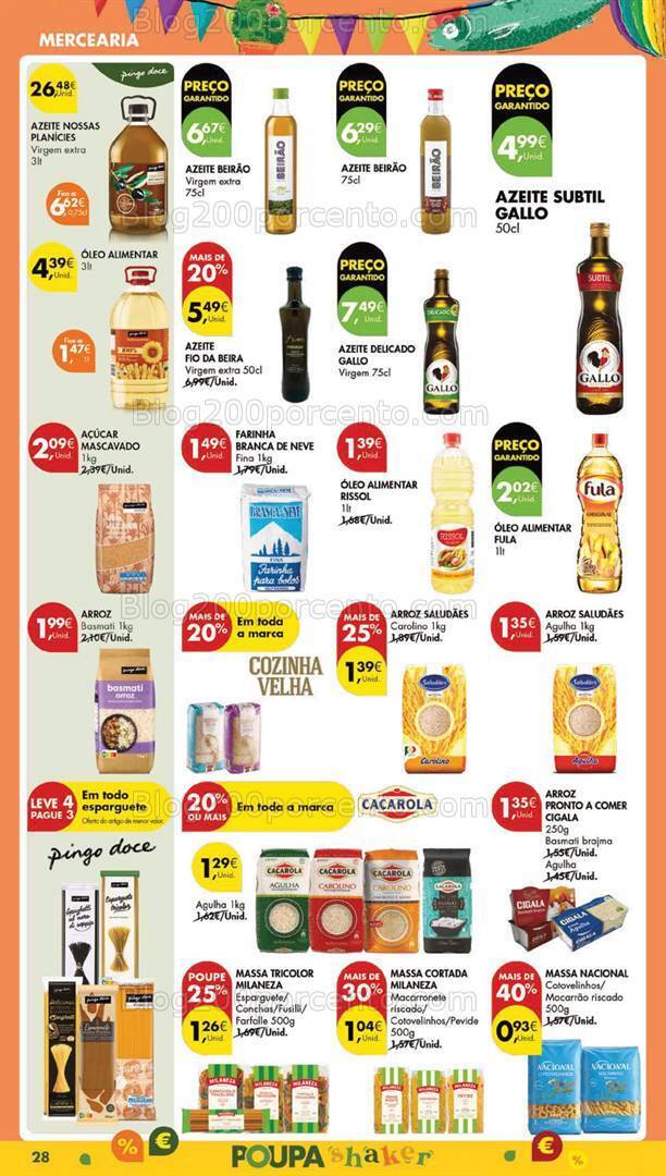 Antevisão de Folheto PINGO DOCE Lojas Grandes Promoções de 28 maio a 3 junho