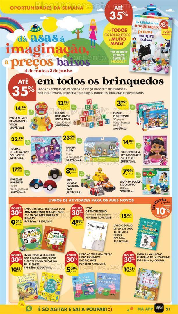 Antevisão de Folheto PINGO DOCE Lojas Grandes Promoções de 28 maio a 3 junho