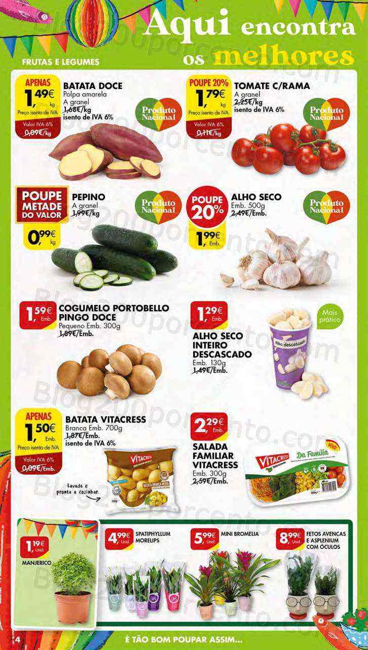 Antevisão Folheto PINGO DOCE Lojas Pequenas Promoções de 30 maio a 5 junho
