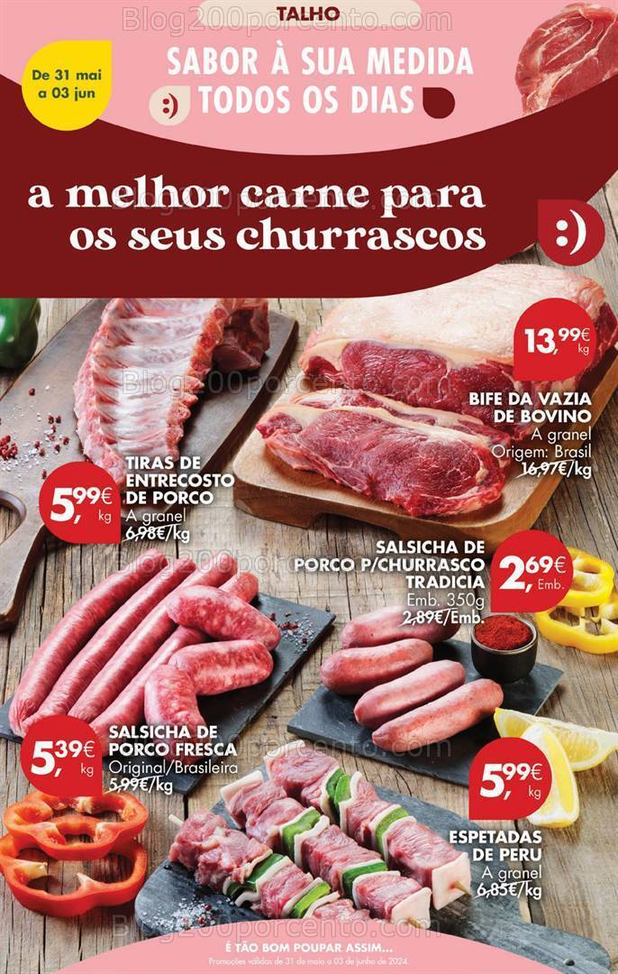 Antevisão Folheto PINGO DOCE Promoções Fim de Semana - 31 maio a 3 junho
