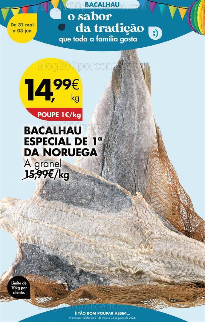 Antevisão Folheto PINGO DOCE Promoções Fim de Semana - 31 maio a 3 junho