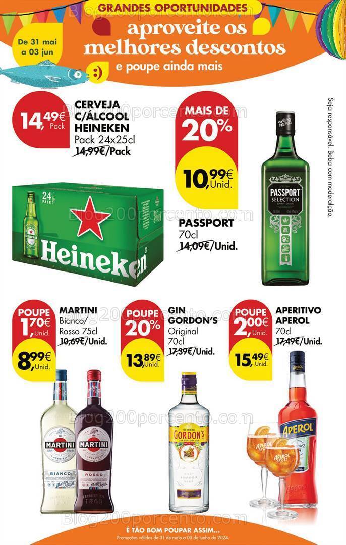 Antevisão Folheto PINGO DOCE Promoções Fim de Semana - 31 maio a 3 junho