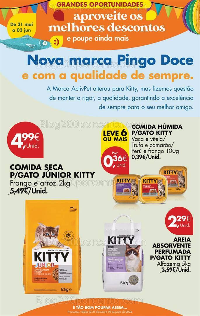Antevisão Folheto PINGO DOCE Promoções Fim de Semana - 31 maio a 3 junho