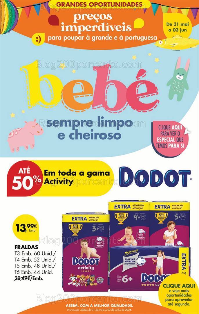 Antevisão Folheto PINGO DOCE Promoções Fim de Semana - 31 maio a 3 junho