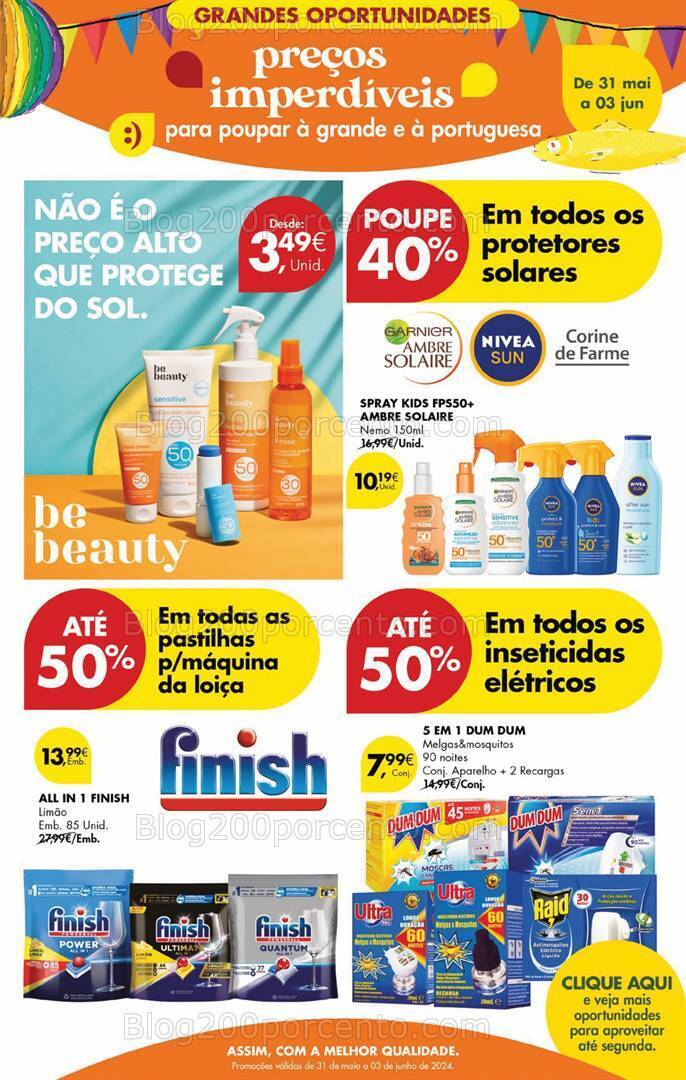 Antevisão Folheto PINGO DOCE Promoções Fim de Semana - 31 maio a 3 junho