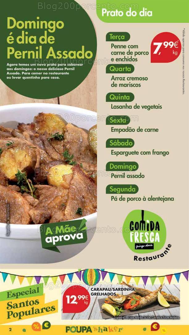 Antevisão Folheto PINGO DOCE Madeira Promoções de de 4 a 10 junho