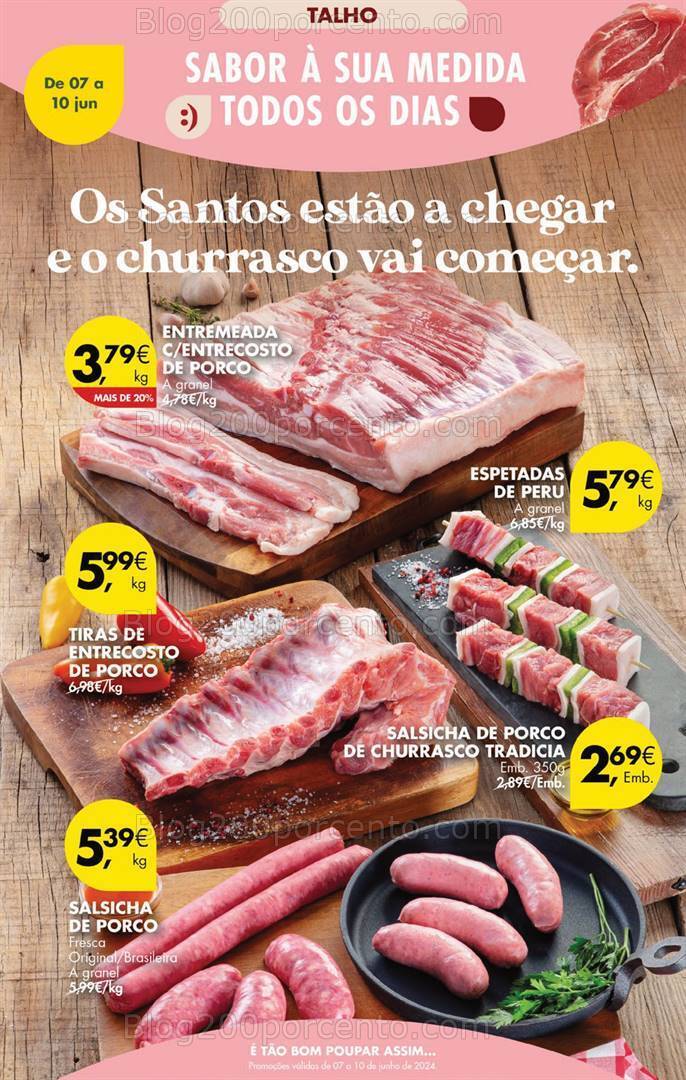 Antevisão Folheto PINGO DOCE Promoções Fim de Semana - 7 a 10 junho