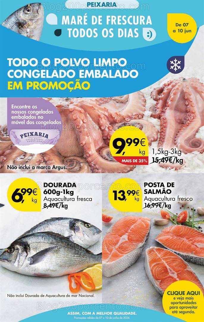 Antevisão Folheto PINGO DOCE Promoções Fim de Semana - 7 a 10 junho