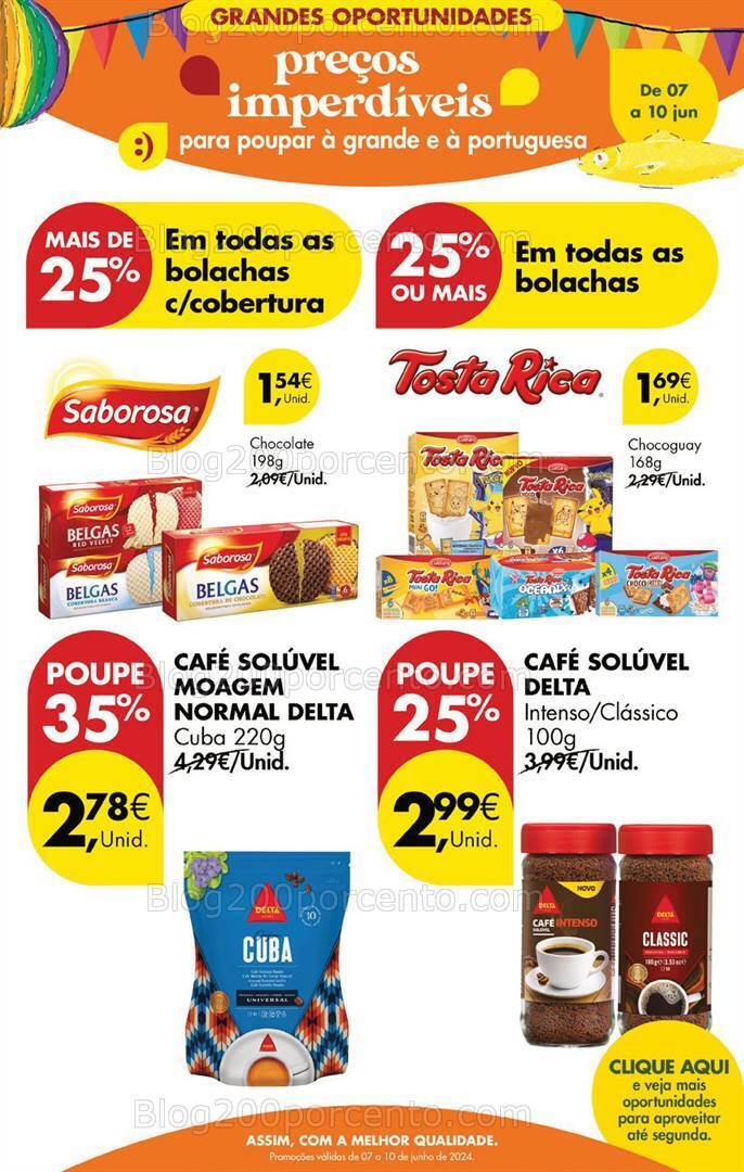 Antevisão Folheto PINGO DOCE Promoções Fim de Semana - 7 a 10 junho