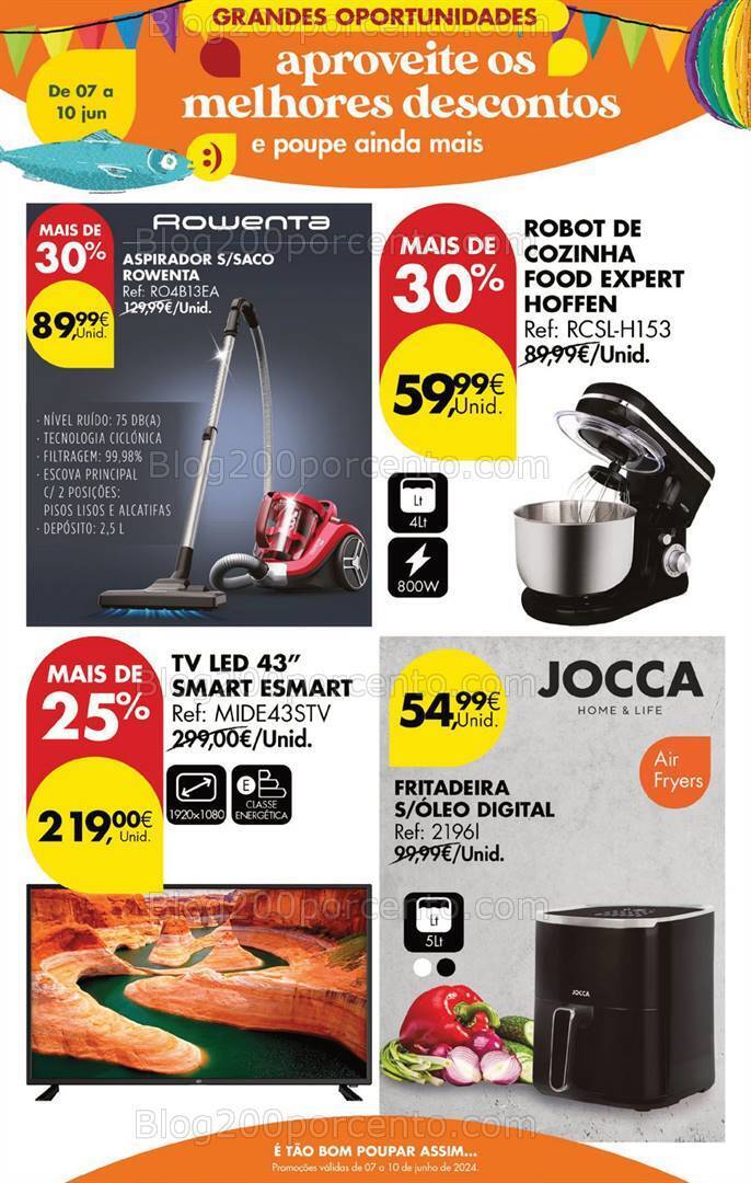 Antevisão Folheto PINGO DOCE Promoções Fim de Semana - 7 a 10 junho