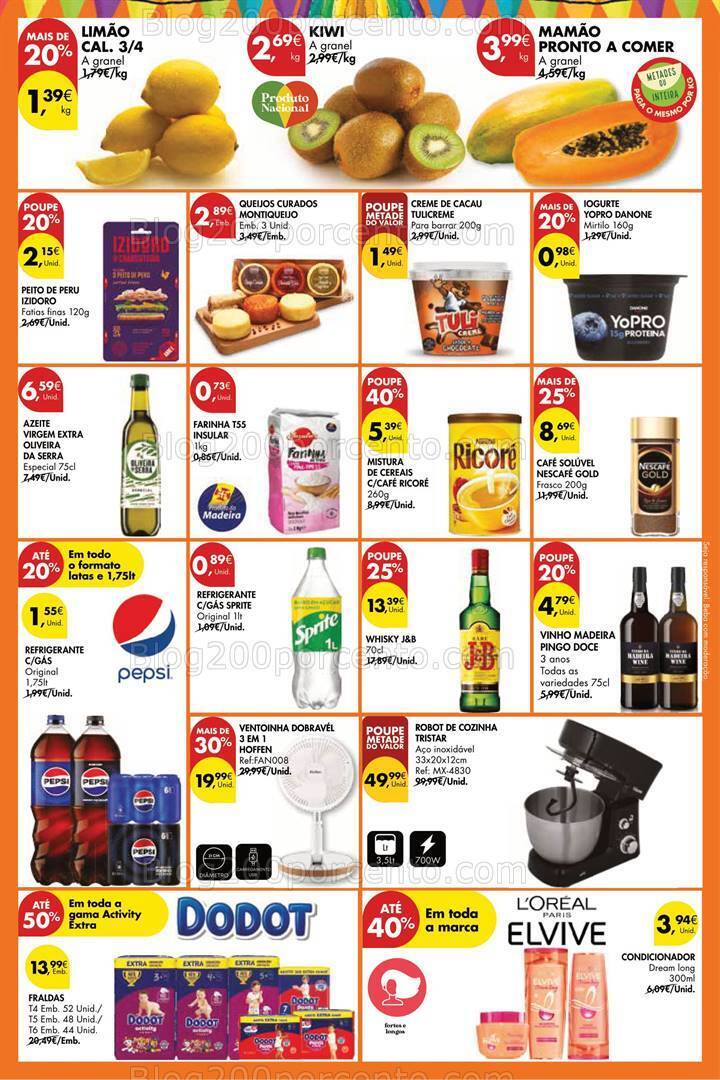 Antevisão Folheto PINGO DOCE Madeira Promoções Fim de Semana - 7 a 10 junho