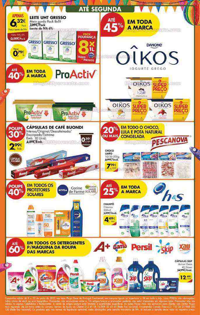 Antevisão Folheto PINGO DOCE Promoções Fim de Semana - 8 a 12 junho