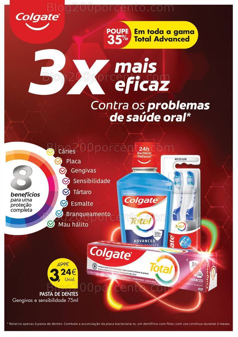 Antevisão Folheto PINGO DOCE Especial Colgate Promoções de 11 a 17 junho