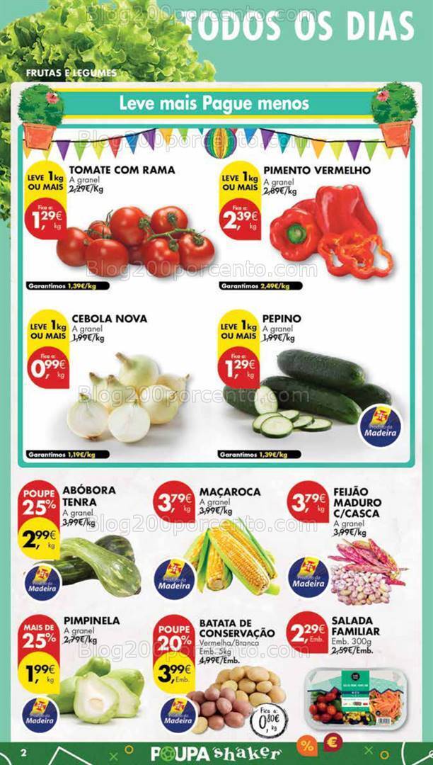 Antevisão Folheto PINGO DOCE Madeira Promoções de 11 a 17 junho