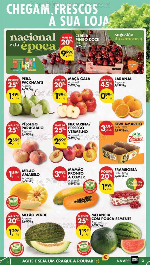 Antevisão Folheto PINGO DOCE Madeira Promoções de 11 a 17 junho