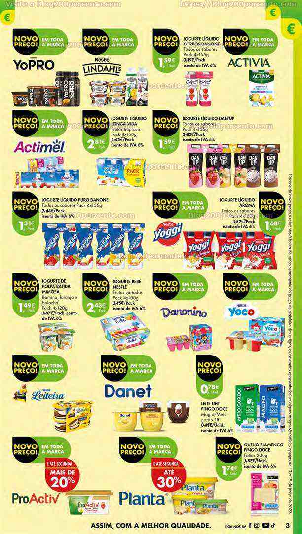 Antevisão Folheto PINGO DOCE Lojas Pequenas Promoções de 13 a 19 junho