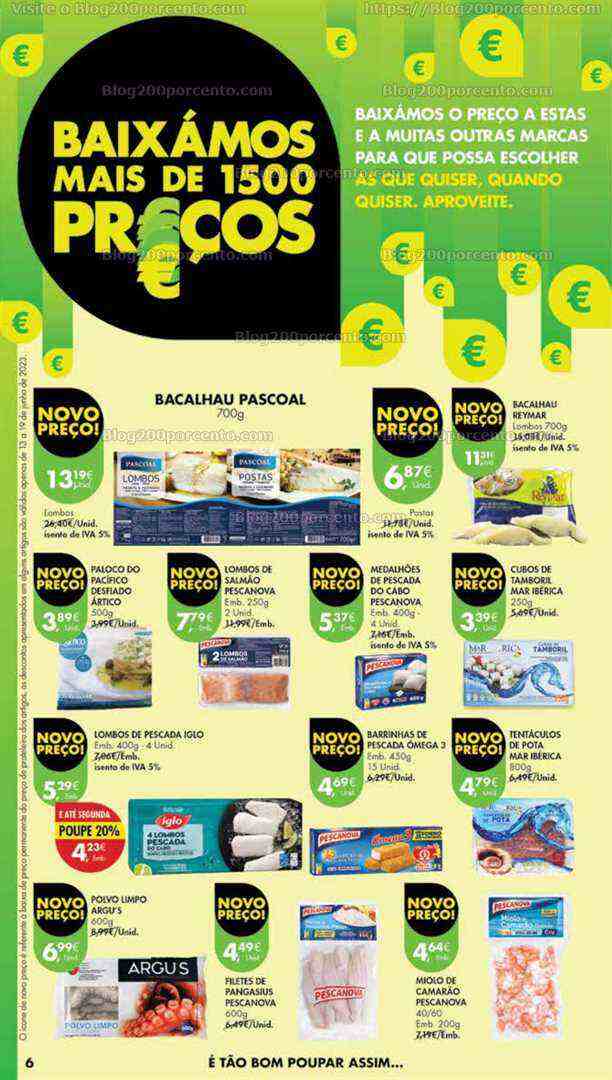 Antevisão Folheto PINGO DOCE Madeira Promoções de 13 a 19 junho