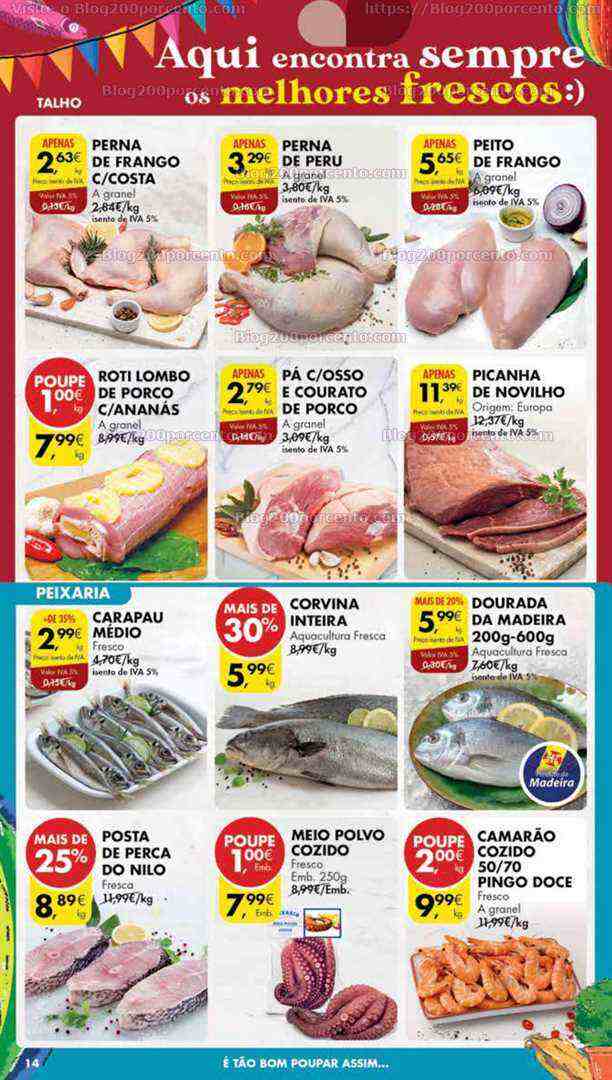 Antevisão Folheto PINGO DOCE Madeira Promoções de 13 a 19 junho