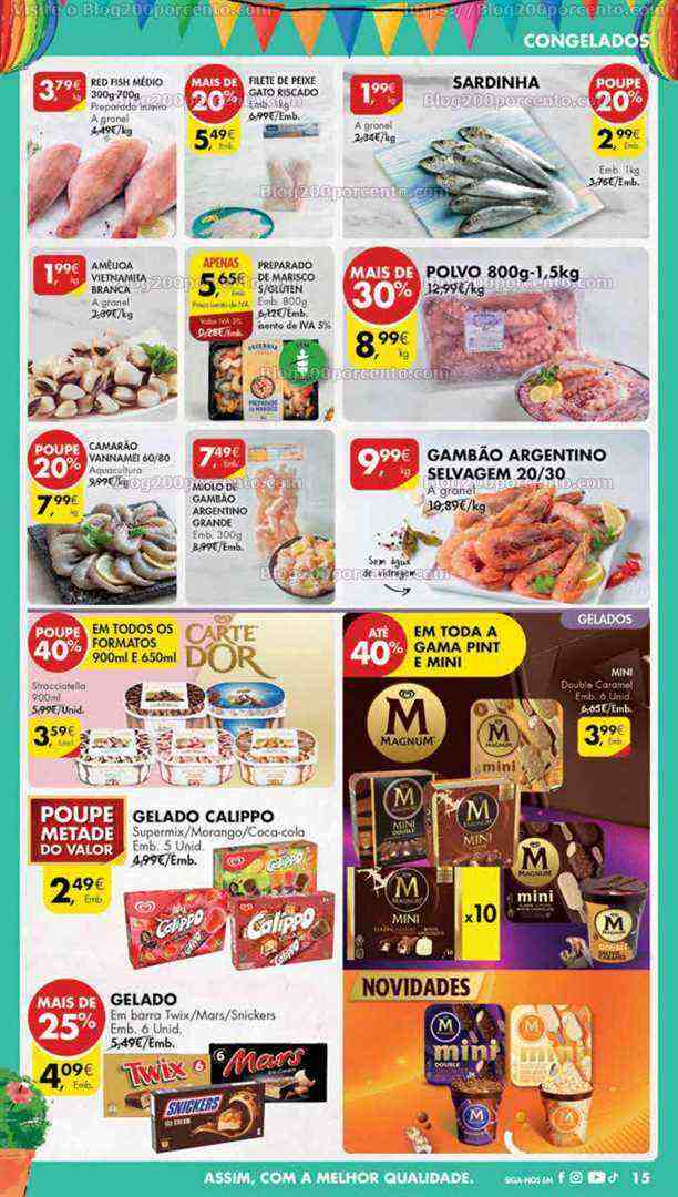 Antevisão Folheto PINGO DOCE Madeira Promoções de 13 a 19 junho