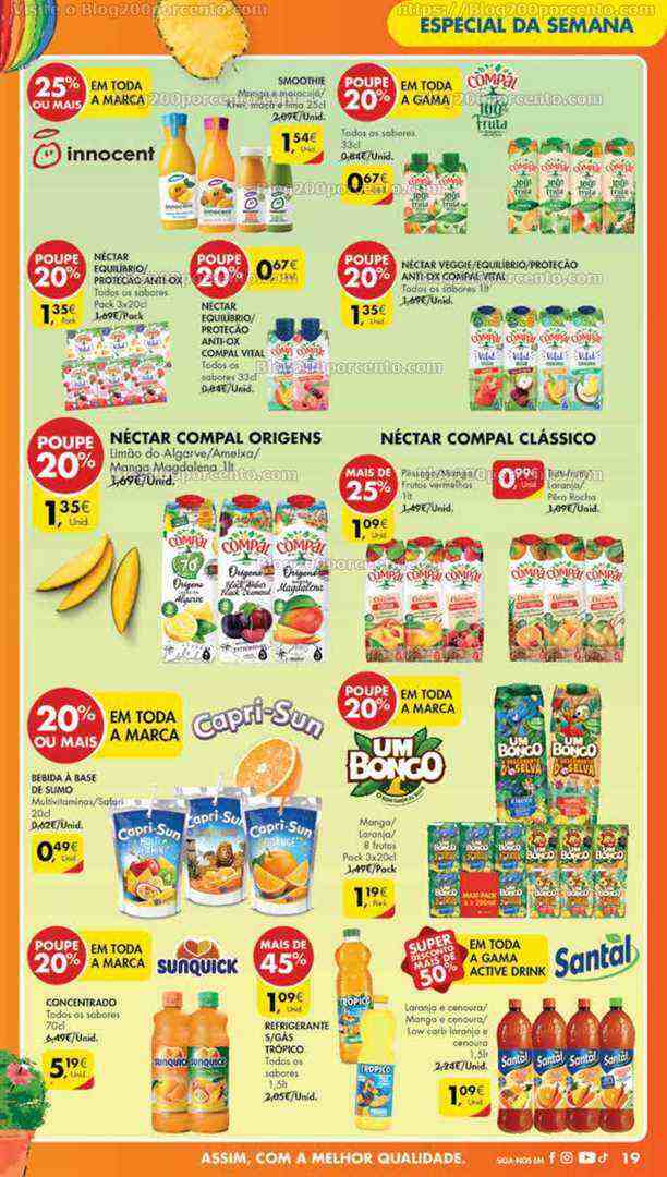 Antevisão Folheto PINGO DOCE Madeira Promoções de 13 a 19 junho