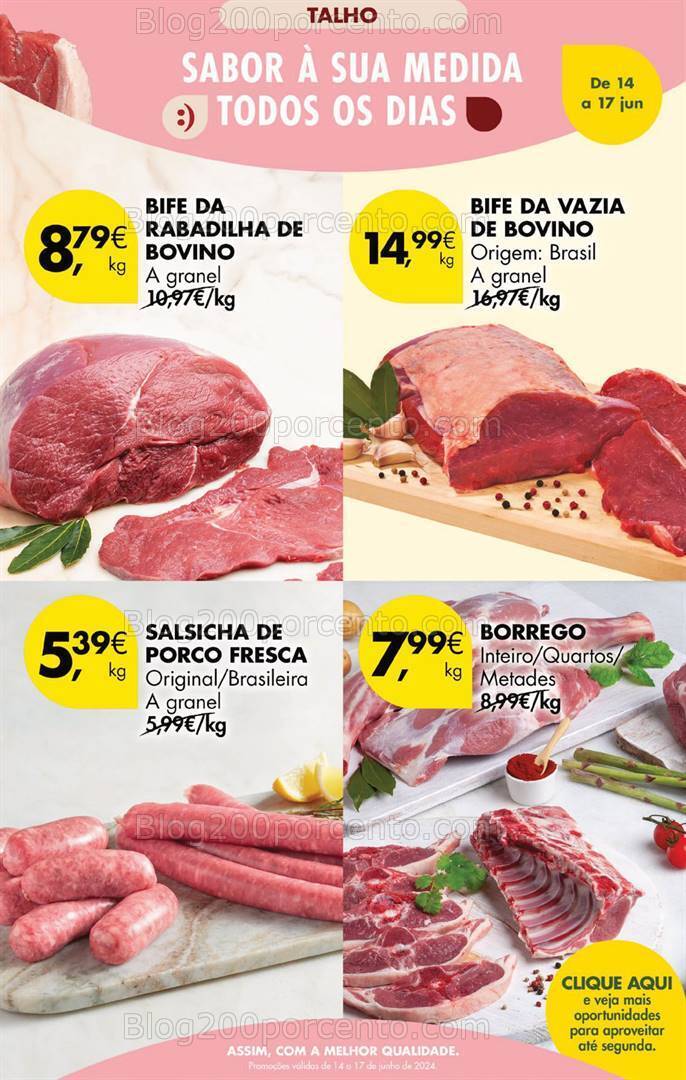Antevisão Folheto PINGO DOCE Promoções Fim de Semana - 14 a 17 junho
