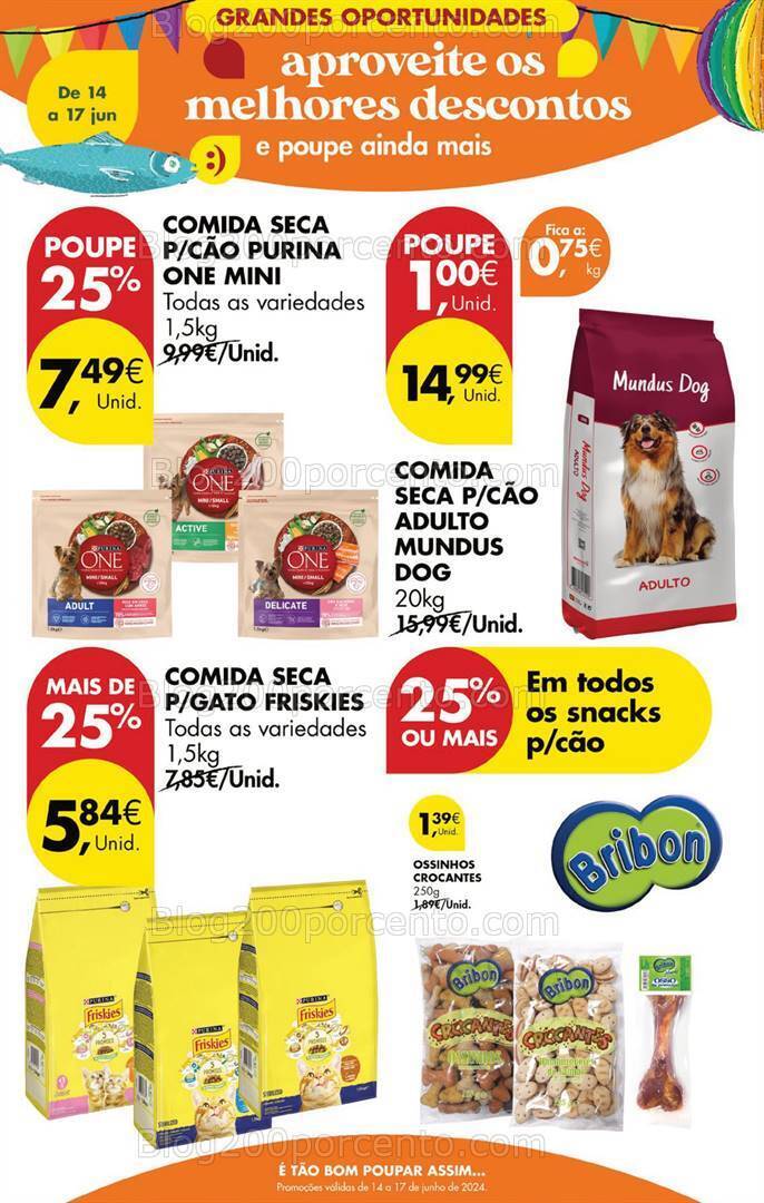 Antevisão Folheto PINGO DOCE Promoções Fim de Semana - 14 a 17 junho