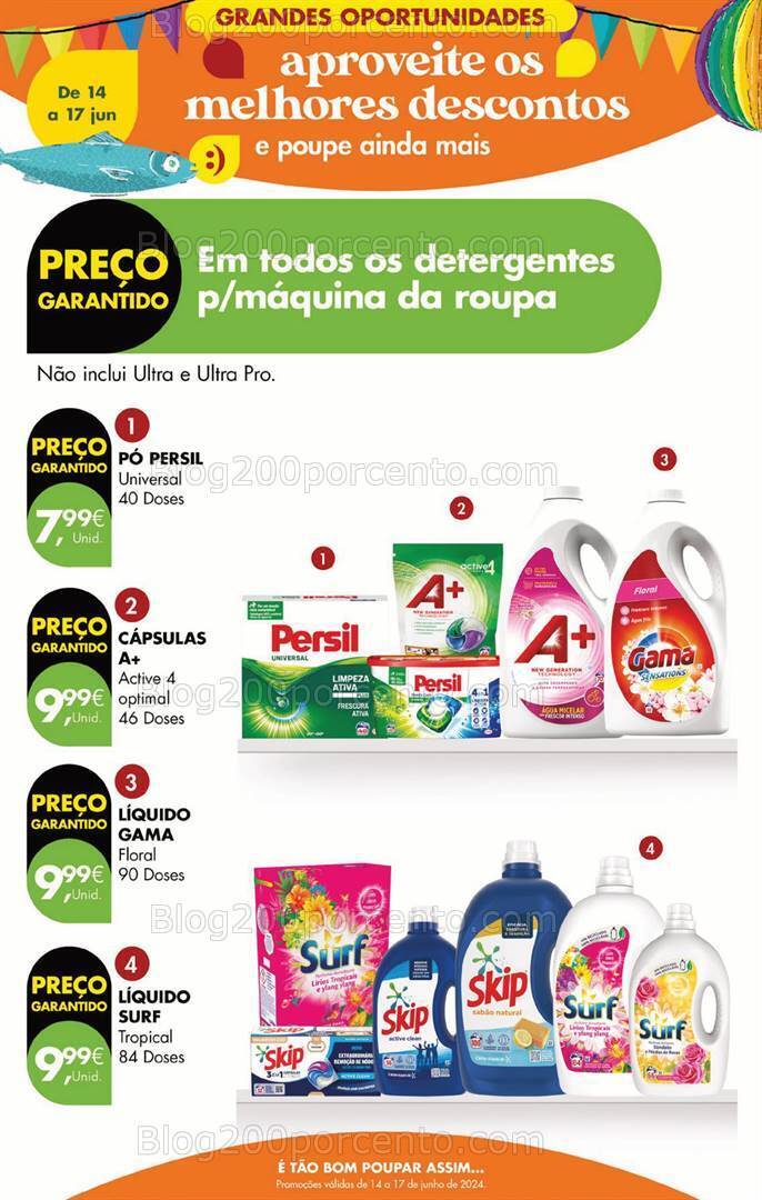 Antevisão Folheto PINGO DOCE Promoções Fim de Semana - 14 a 17 junho