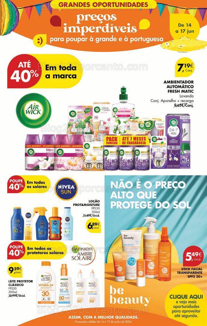 Antevisão Folheto PINGO DOCE Promoções Fim de Semana - 14 a 17 junho