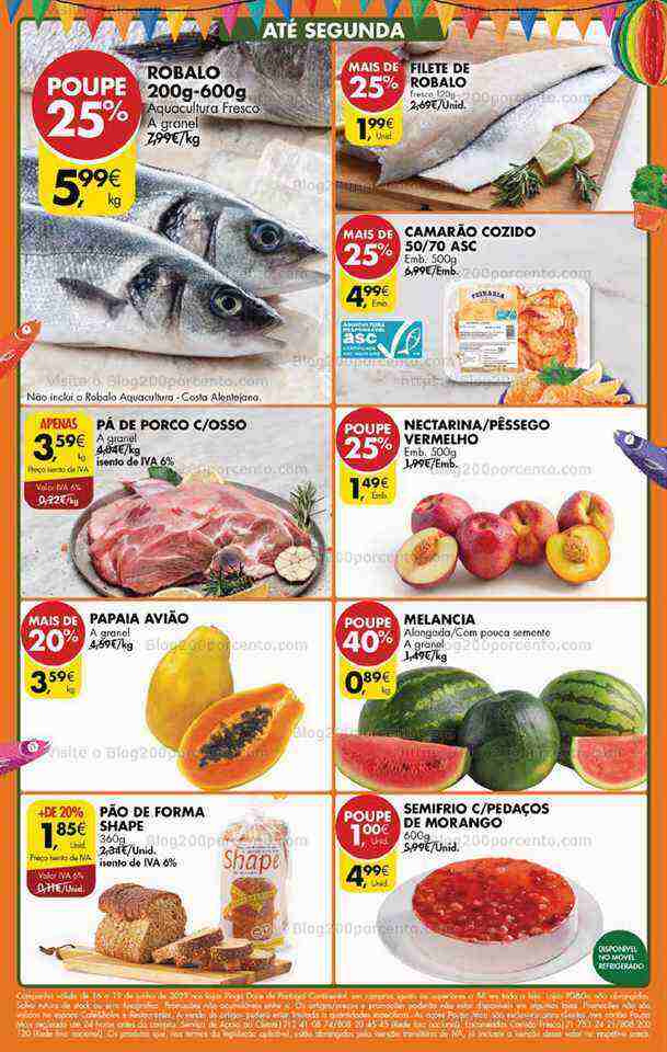 Antevisão Folheto PINGO DOCE Promoções Fim de Semana - 16 a 19 junho