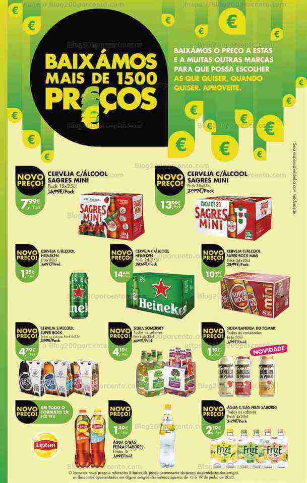 Antevisão Folheto PINGO DOCE Promoções Fim de Semana - 16 a 19 junho